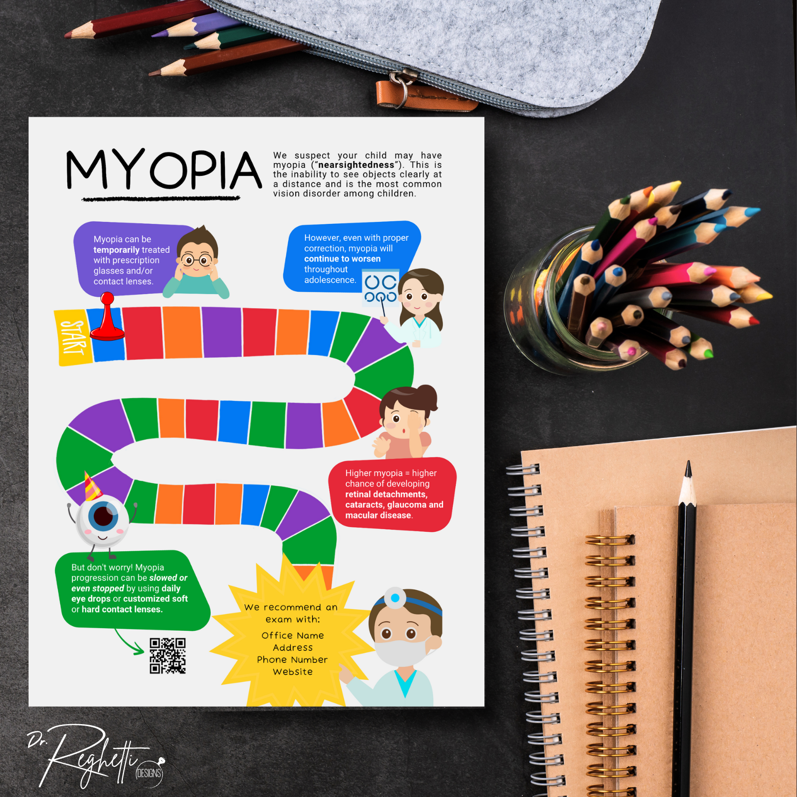myopia management referral form for optometrists pediatricians